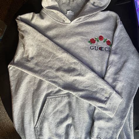 gucci x champion hoodie real.